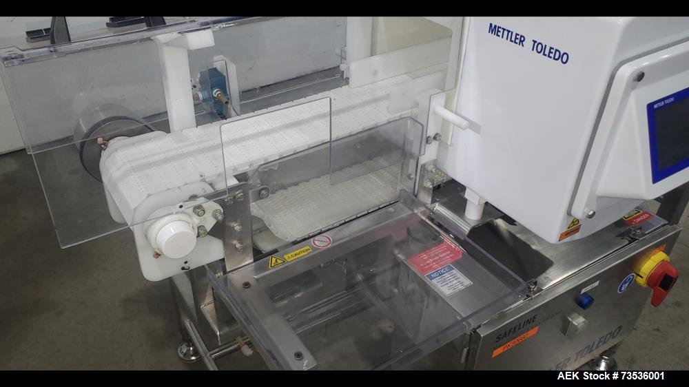 Used Mettler-Toledo SL1500 Conveyor Metal Detector – Air Reject, HMI, IP65